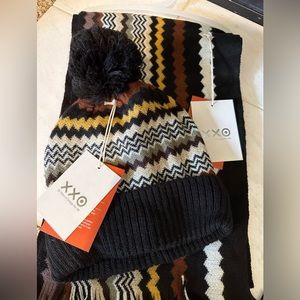 NWT Missoni for Target hat and scarf set. Sold out limited edition.